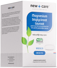New Care Magnesium Bisglycinaat Tauraat 120 tabletten
