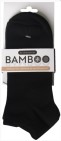 Bamboo Organic Airco Shortsokken Zwart Maat 39-42 3 paar