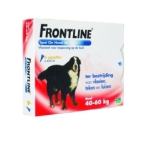 Frontline Spot On 3 +1 Hond XL 40-60 kg Vlo En Teek  4st