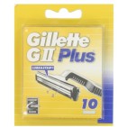 Gillette Scheermesjes GII Plus 10 stuks
