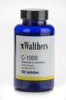 Walthers Vitamine c 1000 mg bioflav/rozenbottel 100tab