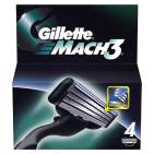 Gillette Scheermesjes Mach 3 4st