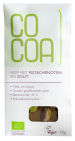 CoCoa Reep Chocolade Pistache Zout Raw 50gr