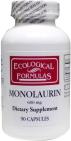 Ecological Formulas Monolaurine 600 mg 90ca