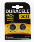 Duracell Batterij dl/ 2032 cl/ 2032 3v litium 2 stuks