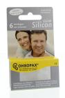 Ohropax Siliconen clear      * 6st