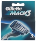 Gillette Scheermesjes Mach 3 4 stuks