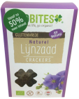 Biobites Lijnzaad Crackers Naturel 90g