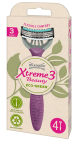 Wilkinson Xtreme3 Beauty Eco Green Wegwerpscheermesjes 4 Stuks