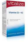 Vitalize Vitamine D3 + K2 120 Capsules