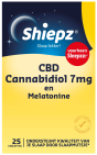 Shiepz CBD Cannabidiol 7 mg en Melatonine 25st