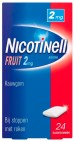 Nicotinell Nicotine Kauwgom Fruit 2mg 24 stuks
