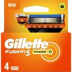 Gillette Fusion Power5 4 stuks
