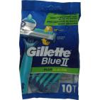 Gillette Blue II wegwerpmesjes 10 Stuks