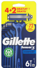 Gillette Sensor 3 Comfort Wegwerpmesjes 6 Stuk