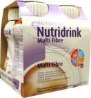 Nutridrink Multi fibre chocolade 4x200
