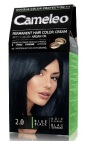 Cameleo Haarkleuring permanente creme kleuring blauw zwart 0.2 1 stuk