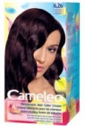 Cameleo Haarkleuring permanente creme kleuring aubergine 6.26 1 stuk