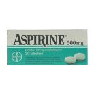 Aspirine 500mg 20tab