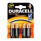 Duracell Basic AA Batterij 4 stuks