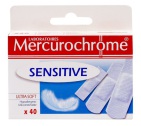 Mercurochrome Pleister Sensitive 40st