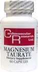 Cardiovascular Research Magnesium Tauraat 60cap
