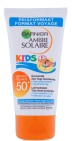 Garnier Ambre Solaire Zonnebrand Melk Kids SPF50+ Water Resistant 50ml