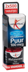 Lucovitaal Melatonine Puur 100mcg Duo Pack 2x500 tabletten