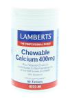 Lamberts Chewable calcium 400 mg 60 kauwtabletten
