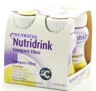 Nutridrink Compact Fibre Vanille 4x125ml