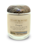 Heart & Home Grote Geurkaars - Zeegras 1st