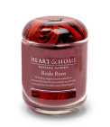 Heart & Home Grote Geurkaars - Rode Roos 1st