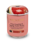 Heart & Home Grote Geurkaars - Frisse Grapefruit & Zwarte Bessen 1st