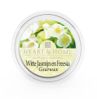 Heart & Home Geurwax - Witte Jasmijn En Freesia 1st