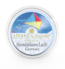 Heart & Home Geurwax - Hemelsblauwe Lucht 1st