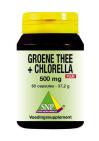 SNP Groene thee chlorella 500 mg puur 60 capsules
