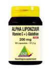 SNP Alpha Liponzuur 200 mg Puur 60 capsules