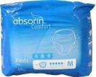 Absorin Comfort pants plus medium tot 120 cm 14 stuks