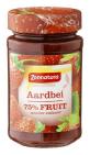 Zonnatura Fruitspread aardbei 75% 250g