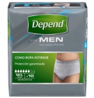 Depend Pants Men Normal S/M 10st