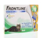 Frontline 3+1 Pipet Kat Bestrijding Vlo En Teek  4st