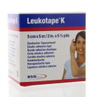 Leukoplast Leukotape K 5 m X 5.0 cm huidkleur 1st