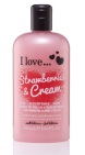 I Love Cosmetics Bath & Shower Strawberries & Cream 500ml