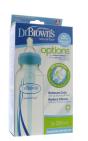 Dr Brown's Standaardfles 250 ml duo blauw options 2st