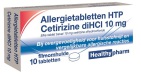 Healthypharm Allergietabletten HTP Cetirizine diHCI 10mg 10st