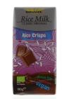 Bonvita Rijstmelk chocolade rice crispy 100g