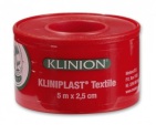 Klinion Kliniplast Textile 5m x 2,5cm 1 Stuk 