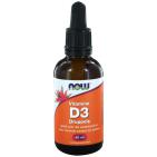 Now Vitamine D3 druppels 400IE 60ml