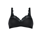 Sloggi Romance Bh Zonder Beugel Zwart 85A 1 stuk