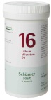 Pfluger Schussler Celzout 16 Litium Chloratum D6 400tab